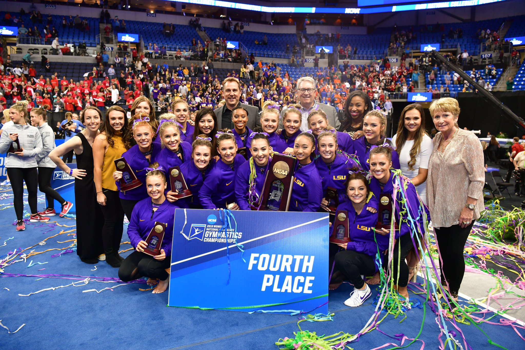 LSU Gymnastics on Twitter "Total. Effort. All. Members.…