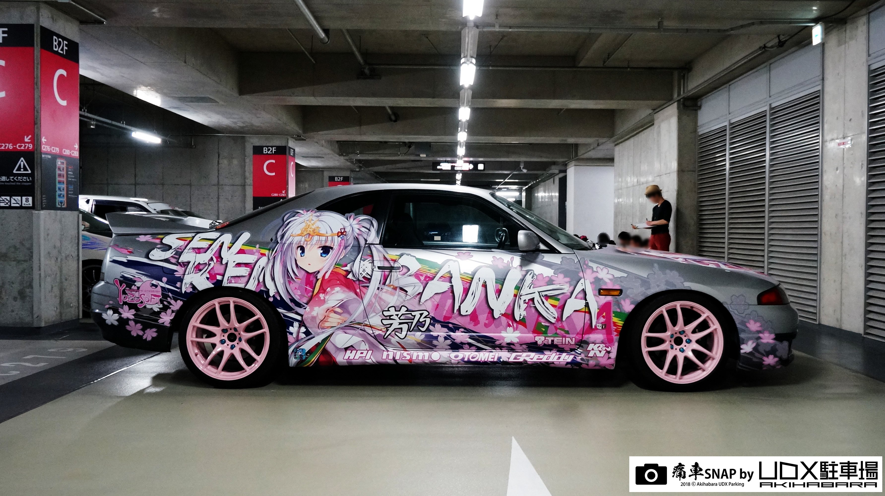 秋葉原UDX駐車場 痛車スナップ on X: 