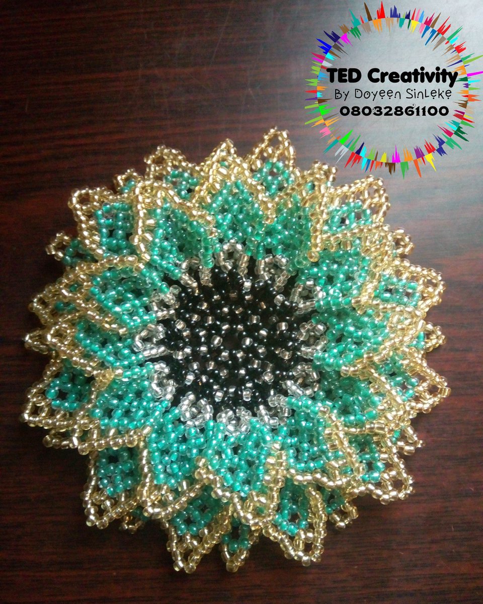 tedcollections's tweet photo. Beaded brooch beautifully crafted by DoyeenSinleke. It can be made in any colour of your choice, whatsapp 08032861100 for more enquiries. #brooch #creativity #DoyeenSinleke #TEDcreativity #crafts #asoebi #handmade #mynaijabeads https://t.co/jKNnQHwZxn