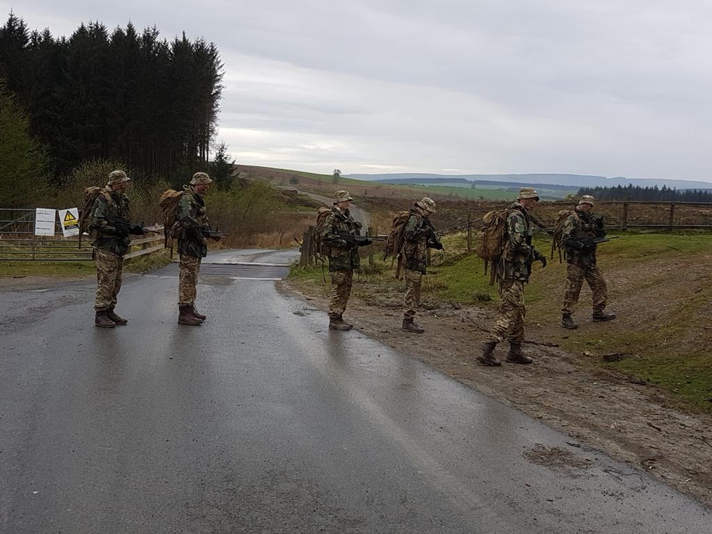 KSCCadets's tweet image. Patrol off towards Range #CCP18