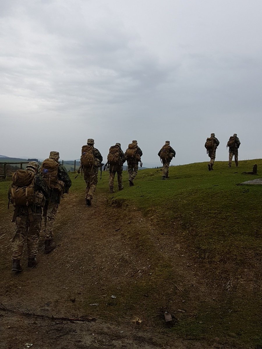 KSCCadets's tweet image. Patrol off towards Range #CCP18