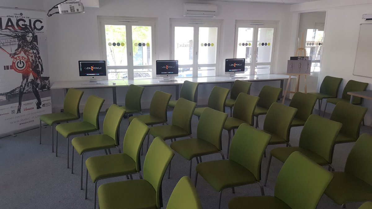 CedricBiscay's tweet photo. Notre école à @marseille est maintenant ouverte ! #Genimage #Marseille #Jeuxvideo #Manga #Animation
https://t.co/Yfz1Lpge2J https://t.co/FN1NRnI6wM