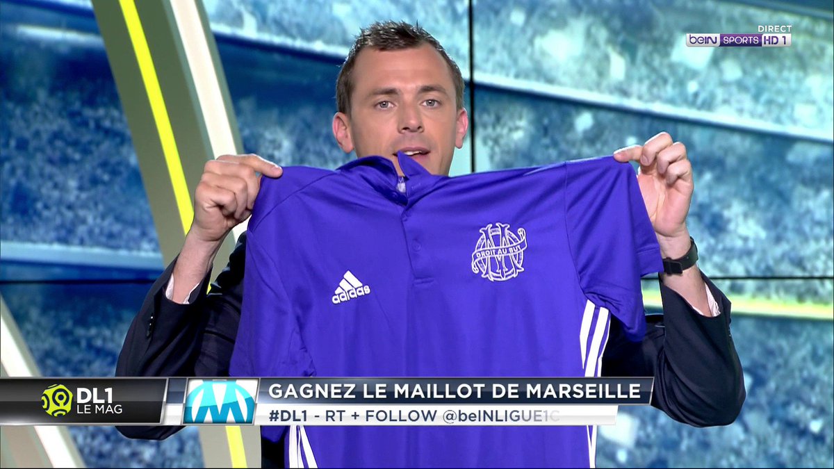 beINLigue1Confo's tweet photo. 🔁 RT ce message pour tenter de gagner ce maillot de l'@OM_Officiel / Follow @beinLigue1Confo pour jouer #DL1 https://t.co/6VZtVQRcuP