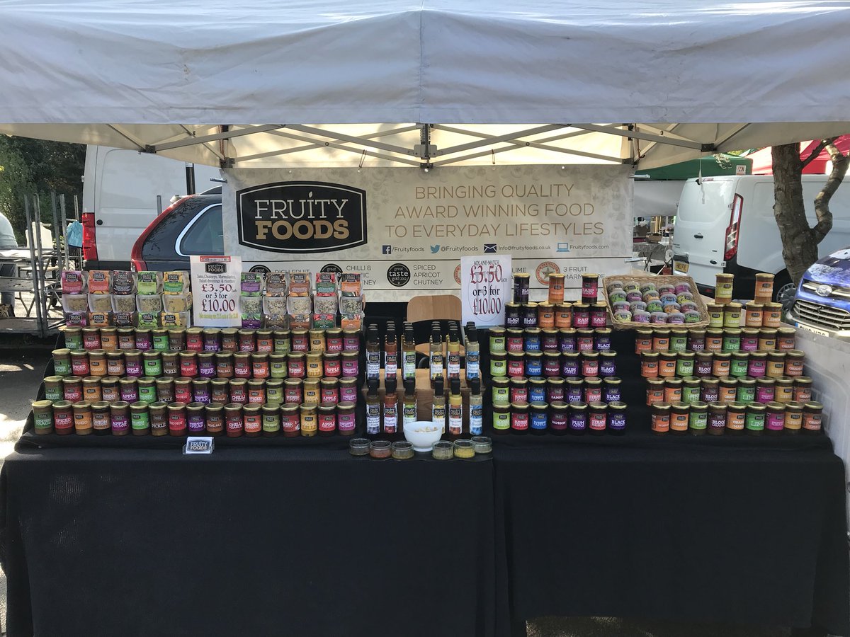 Here at Farnham farmers market