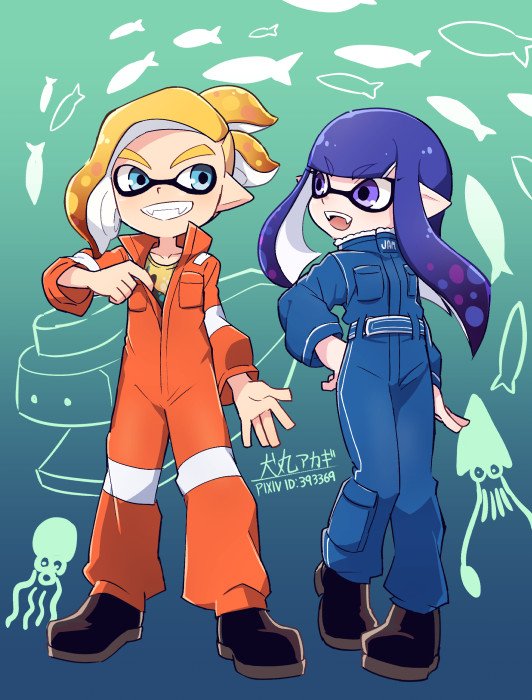 犬丸アカギ スプラトゥーン フェスお疲れ様でした 今回のフェスイラストのボーイとガールがめっちゃ可愛かったので描いてみたかった フェスtまで可愛かった 犬丸アカギ スプラトゥーン フェスお疲れ様でした 今回のフェスイラストのボーイとガールがめっちゃ可愛かったので描いてみたかった フェスtまで可愛かった