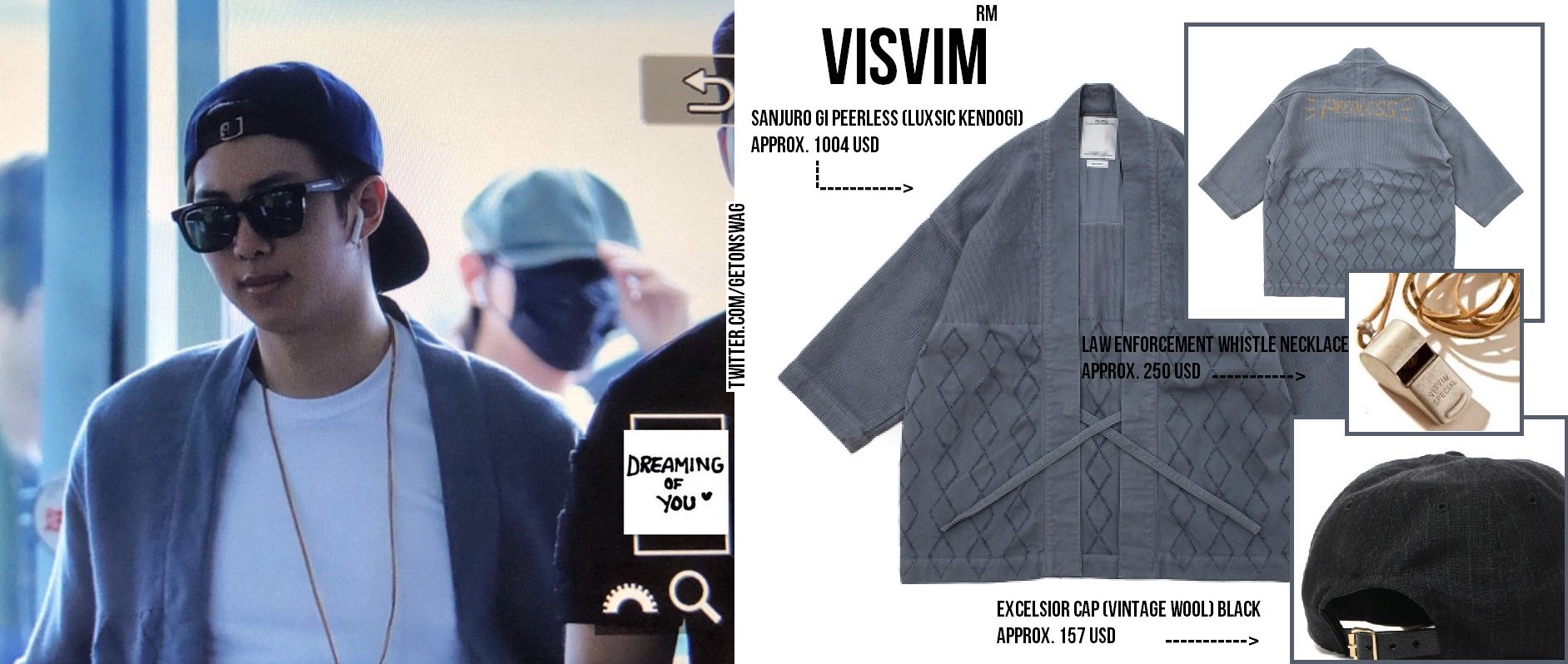 visvim LAW ENFORCEMENT WHISTLE BTS