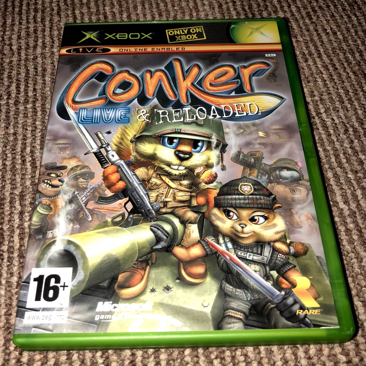 AlDavisMusic's tweet photo. That’s my weekend sorted! #ConkersBadFurDay #LiveAndReloaded #Xbox https://t.co/VT4TALZkol