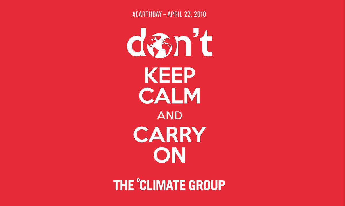 ClimateGroup's tweet photo. We accelerate climate action - today and every day #EarthDay2018 https://t.co/9nICsJQ3lU