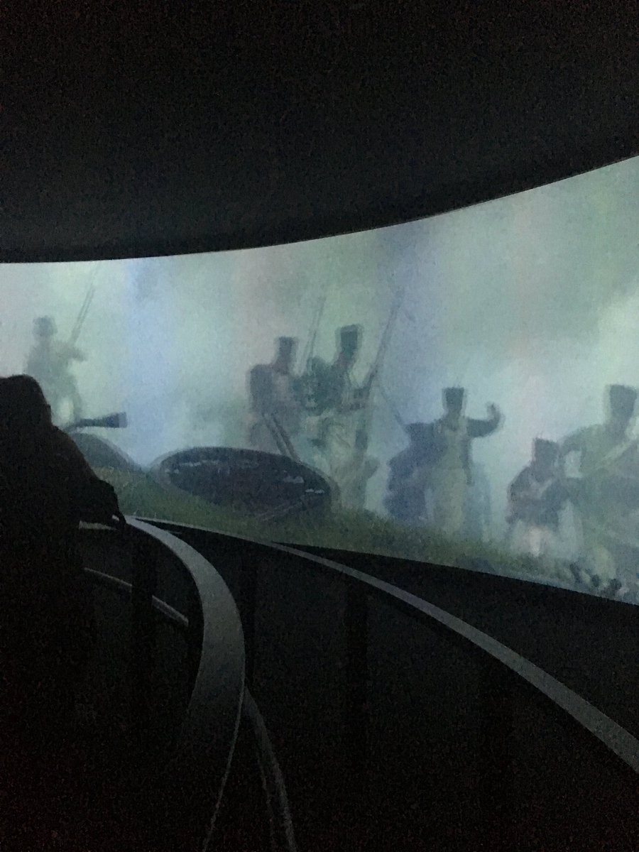 InsightSteve's tweet photo. #InsightMoments #country #roads guests reliving #battle of #Waterloo #3Dglasses #belgium #napoleon #wellington @InsightVacation https://t.co/to9MzUvSTx