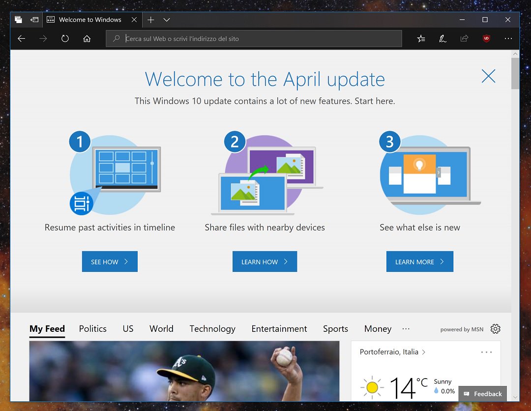 ALumia_Italia's tweet image. #Windows10AprilUpdate - Questo sarà (probabilmente) il nome definitivo scelto da #Microsoft per #Redstone4 aggiornamentilumia.it/2018/04/22/win…