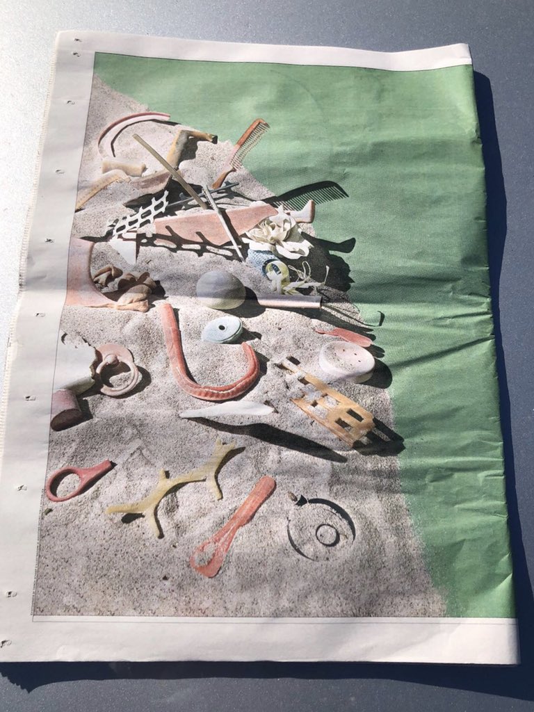 Oggi una bella controcopertina di La Repubblica per un «Oceano senza plastica». Una splendida operazione di informazione e sensibilizzazione. Bravo <a href="/mariocalabresi/">Mario Calabresi</a> e brava <a href="/repubblica/">Repubblica</a> #EarthDay18 #Earthday