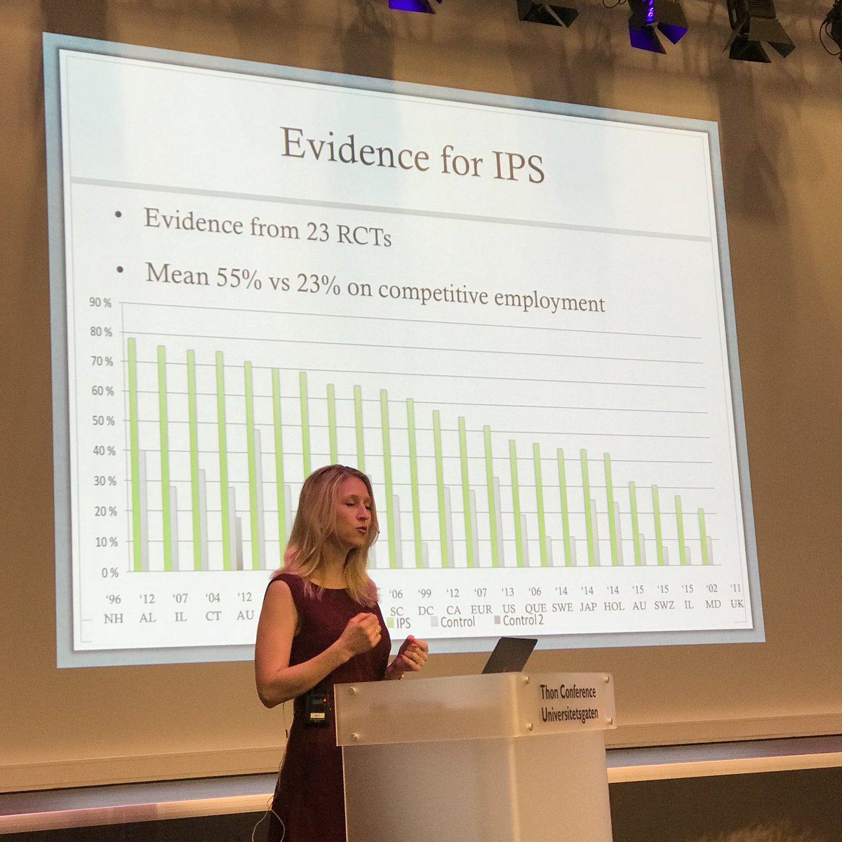 Psychologist @siljeendresen kicks off day 2 on #PainCloud - Work as therapy: presenting Individual Placement and Support for patients with chronic pain

This has such a great potential! 🙌
