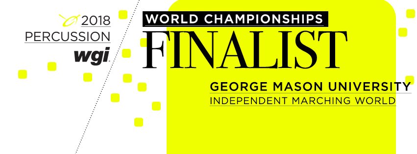 GMU_Drumline's tweet photo. Advancing to @WGIpercussion Independent World-Class finals, finishing 12th place scoring 90.363, that’s for sure one for #TheMemoryArchive https://t.co/CAz4BWA5qJ