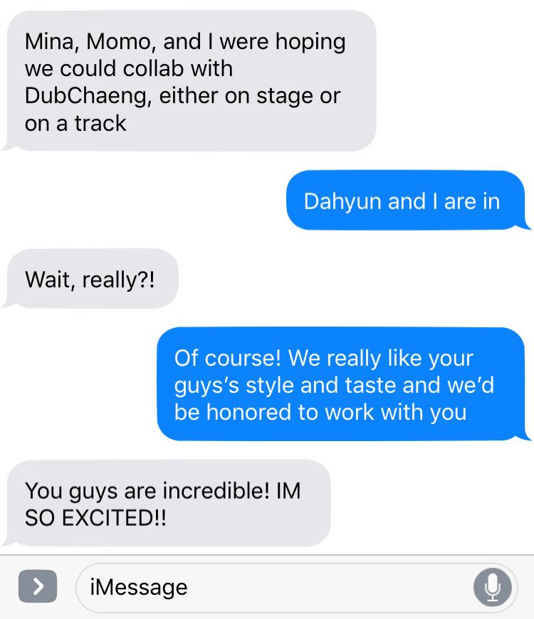 Chaeyoung answers Sana