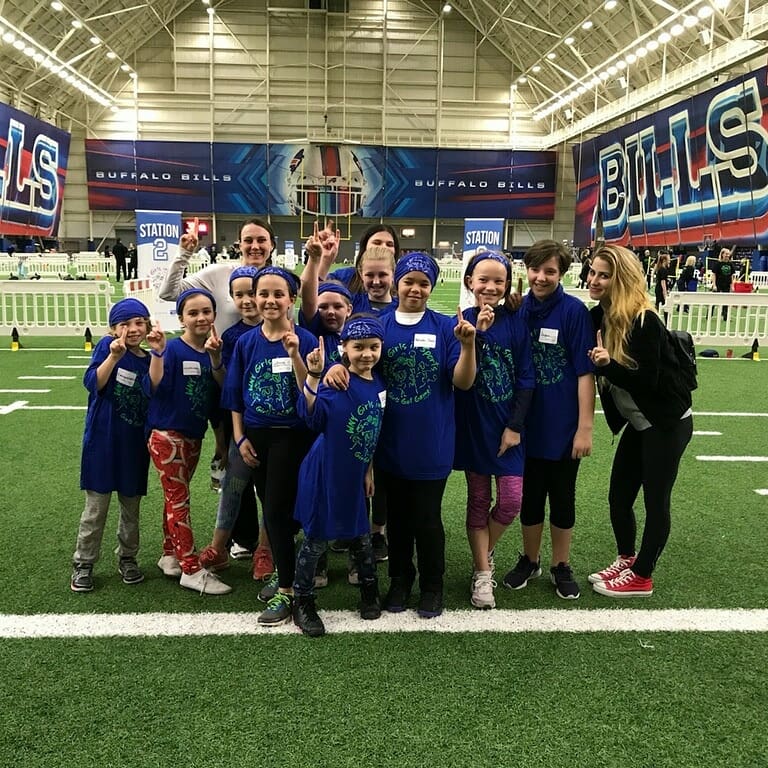VCAssociation's tweet image. Thanks to Mrs. Wilson and @UWBEC for inviting some of our Valley girls to participate in the WNY Girls In Sports event today! They had fun with yoga, running, soccer, tennis, golf, badminton, volleyball, and basketball! #empower