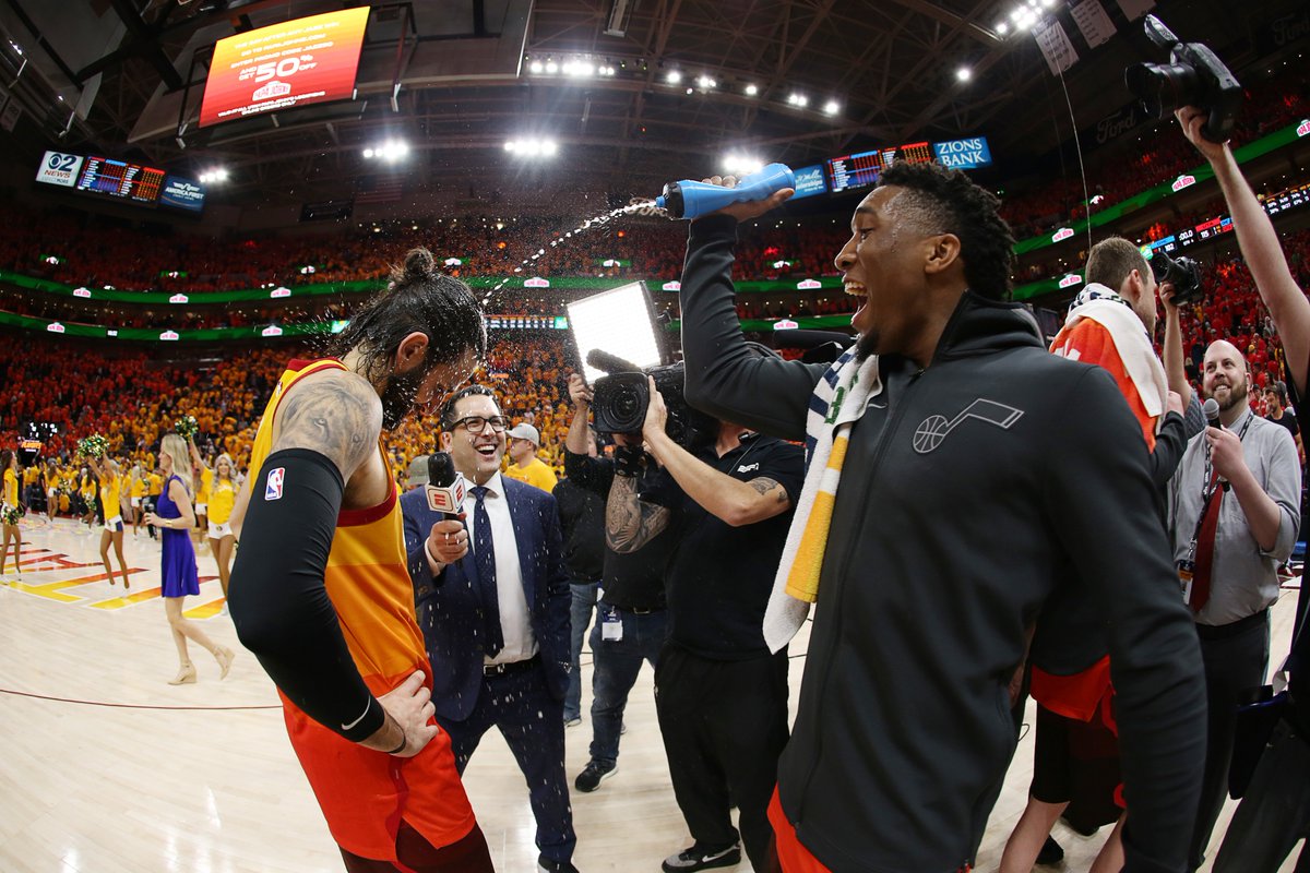 utahjazz's tweet image. And the Best Photo of the Year award goes to ⬇️

#TakeNote