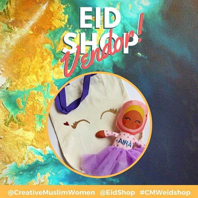 EidShop's tweet photo. @Dzaltastic Contemporary Hijabi Dolls and other Handmade Cuties. • • • 
#CMWeidshop dates: 🎁 4/25-5/9 🎁 The vendors are from our very own vibrant community of professional creatives and range from world-renowned writers, artists, designers, and m… https://t.co/1zy1niM0nj https://t.co/htKuzhFp69