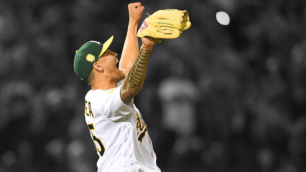 Athletics's tweet photo. 🙌🏽
#RootedInOakland https://t.co/xWEYi2cZ1h