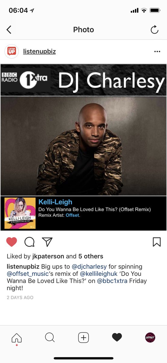 Offset_Music's tweet photo. Shouts to @djcharlesy for the spin on our @kellileighuk remix. #DYWBLLT #BBC1Xtra https://t.co/ka2ndzsP45