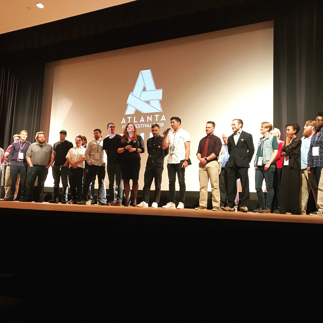NickBloodFans's tweet photo. 📸| amykfarley via Instagram "Really enjoyed the premiere of the Georgia-filmed movie Still at the @atlantafilmfestival. Super intriguing and the right amount of weird! Thanks @nickdiscoblood 🙌🏻 #atlff" https://t.co/cg5fSZYngd