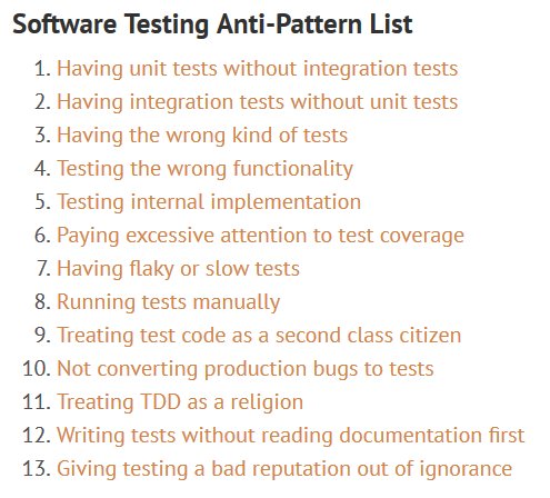 codepipes's tweet image. New - long- blog post. Software testing anti-patterns blog.codepipes.com/testing/softwa…