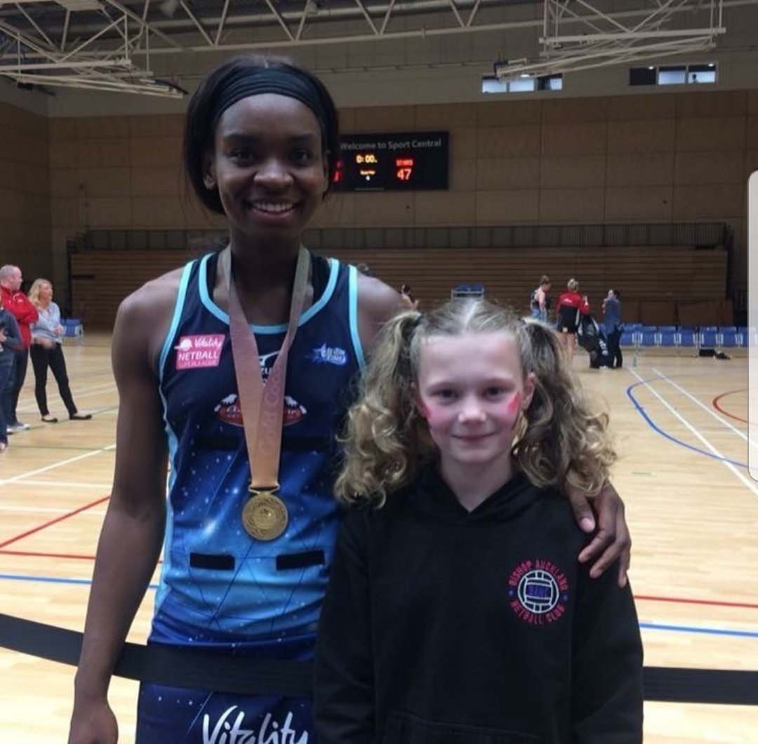 Jodiegibsonx's tweet photo. I also want to say thank to the @TN_NSL supporters who waited behind after the game to share their excitement about the Commonwealth Games and see the gold medal up close ❤🌹🥇 don't forget to tag me in your pictures 🥇🤗 https://t.co/ByXivV9cnm