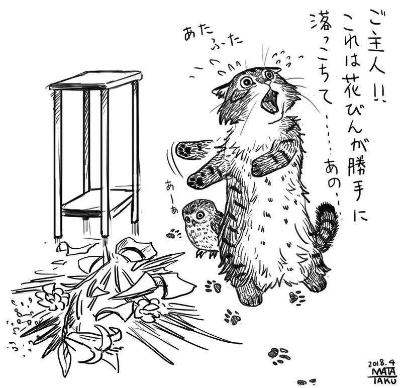 猫が花瓶を割ってしまったら叱る？言葉が分かると叱れないかもｗ