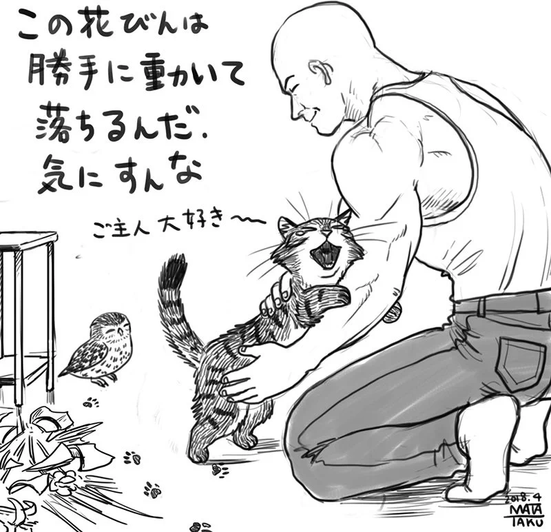 猫が花瓶を割ってしまったら叱る？言葉が分かると叱れないかもｗ
