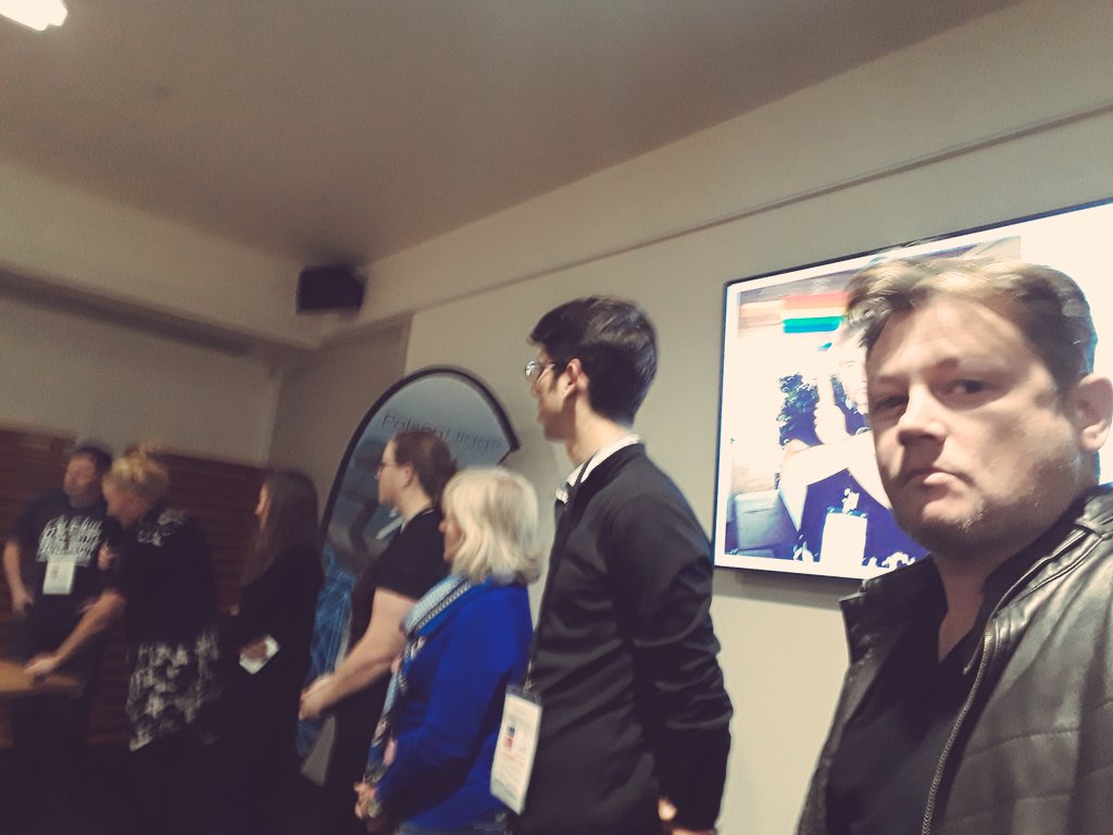 FoodRevolver's tweet photo. Q&amp;A time. Presentation went great, Hannah was on 🔥. #swdud #StartupWeekend https://t.co/duPtgBn0hB