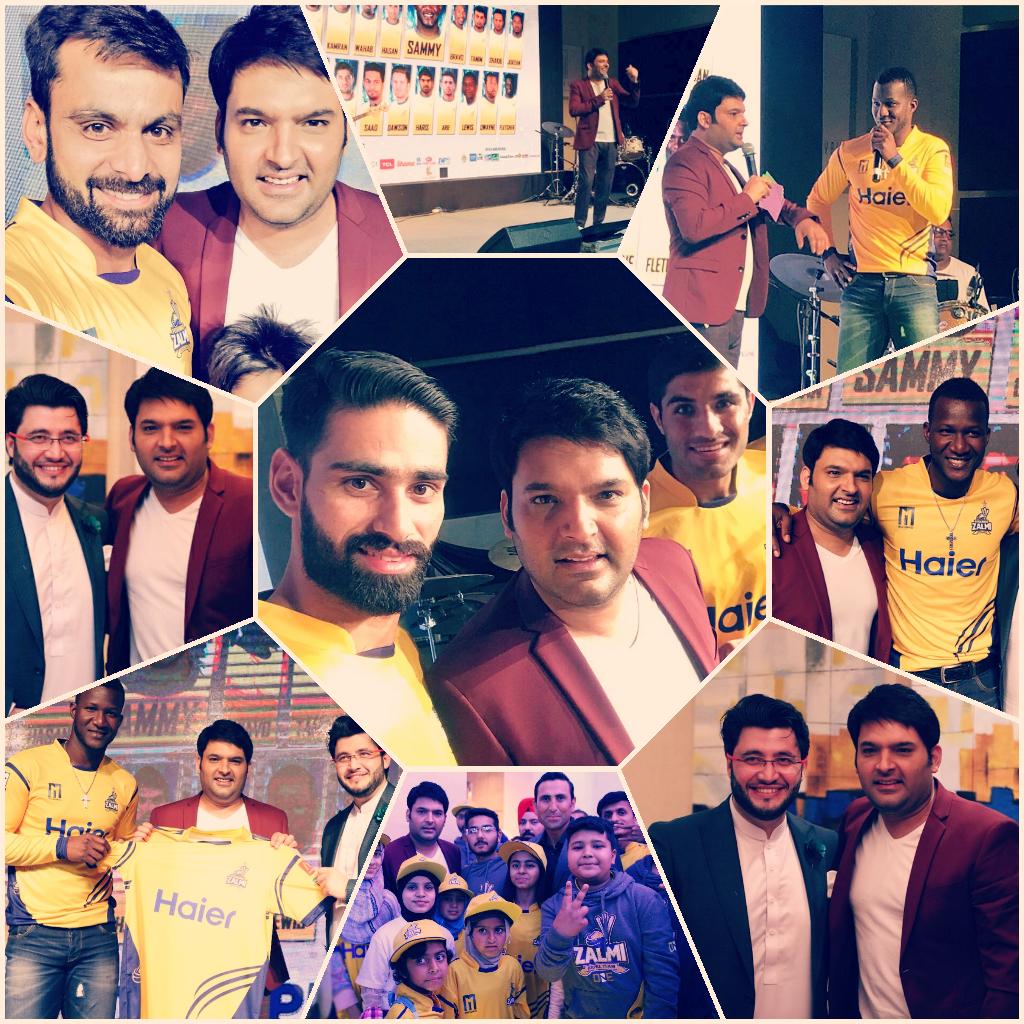 When the King of comedy helped children create some very special memories with the PSL 2017 champions.❤️

#ZalmiNightWithKapilSharma 
#PSL2018 @KapilSharmaK9 

#Throwback