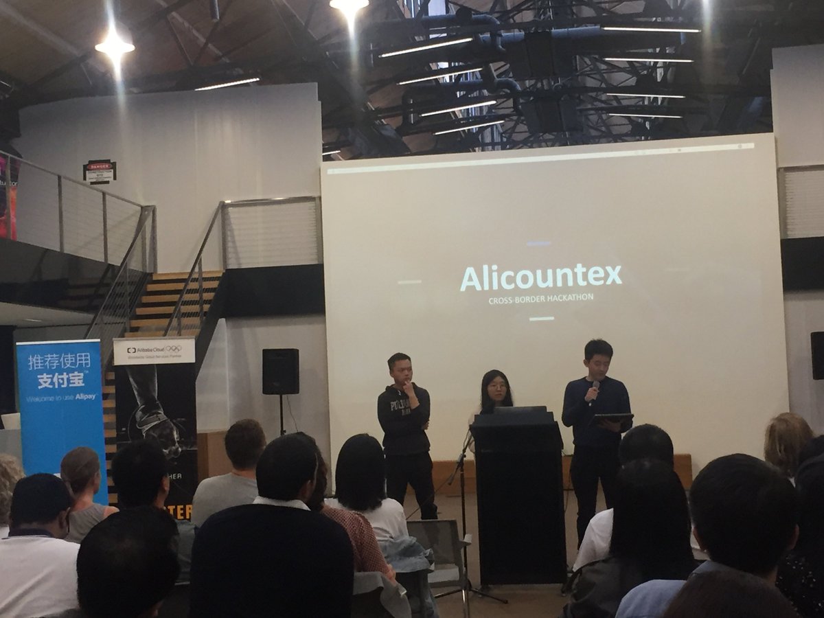 andrewheading22's tweet photo. Alicountex - helping migrants engage and settle in Australia— great insight and delivery #CrossBorderHackathon with @Alibaba_cloud @NAB @Stoneandchalk @Alipay #migrants #australia #liveinoz #settlehere #nolockin #easyapply https://t.co/IRsdkbJ8VX