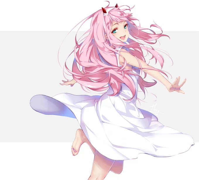 ゼロツー~♥
#ダリフラ 