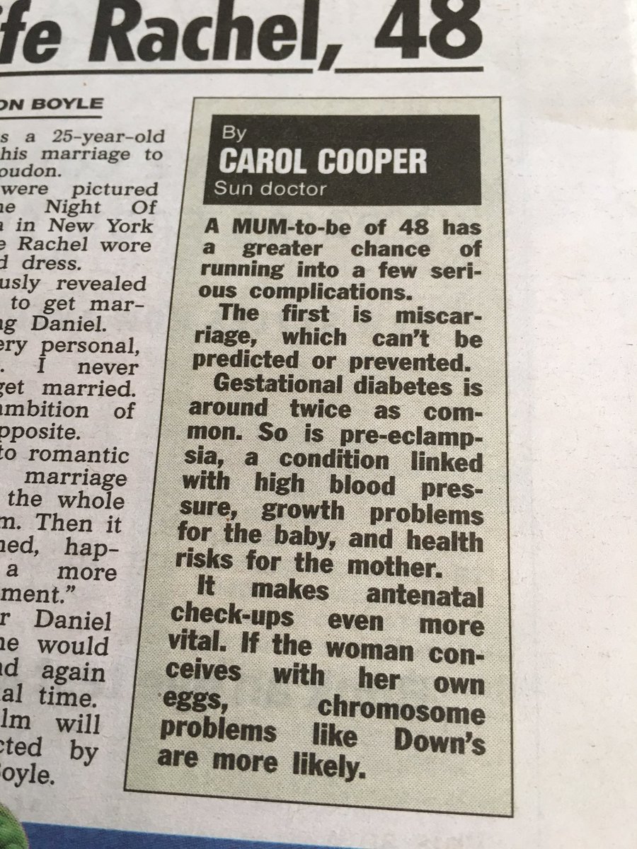 TheParentCarer's tweet photo. “Problems like Down’s”. Here is the medical professional biased view AGAIN, this time in a national newspaper for the uneducated population to read and believe. Bravo @DrCarolCooper, bravo. #ItsYouWithTheProblem @TheSun 🤬@DownsSideUp @sallyephillips @JonerTweet @dontscreenusout https://t.co/G6Hsqlxuxp