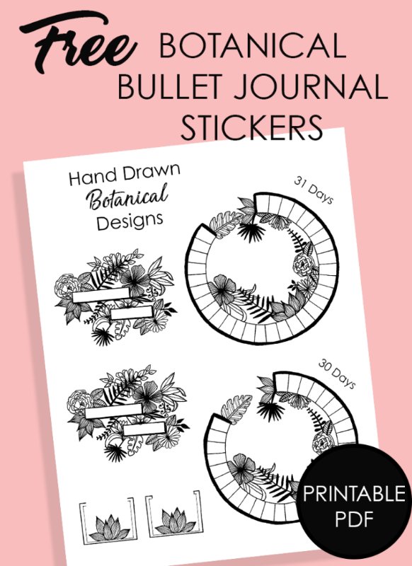 Erin Elissa On Twitter Free Bullet Journal Printable Hand Drawn