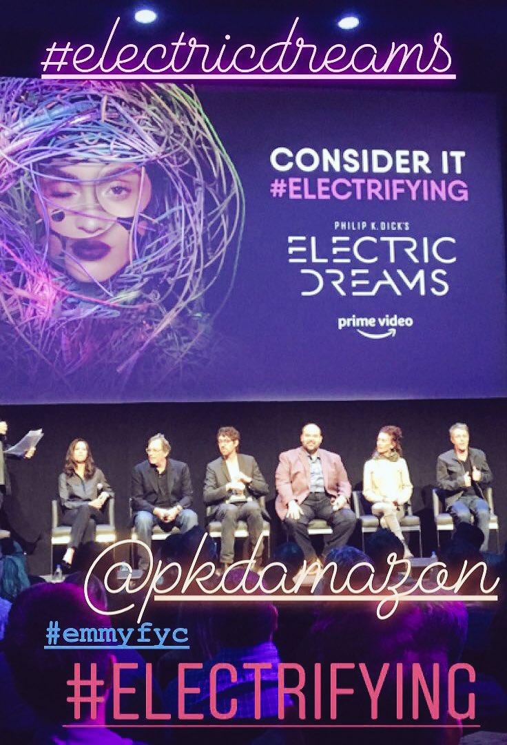 IAmRobynNicole's tweet photo. Awesome night at @PrimeVideo #PrimeExperience celebrating @PKDAmazon #ElectricDreams #EmmyFYC! Have you seen #KillAllOthers & #TheCommuter yet?! Sooo good! I ❤ working on this show. https://t.co/iIBQ1za9Wc