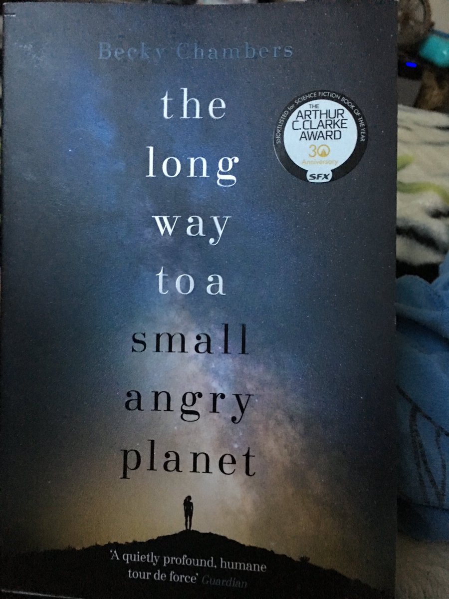 CorridaNohra's tweet photo. Such an awesome, space packed, Adventure having #bookoftheweek. Thanks @beckysaysrawr for actually writing this novel for the world 🌍 and even the universe #readitnow #thelongwaytothesmallangryplanet #teacheronholidays https://t.co/WxWcf28rsW