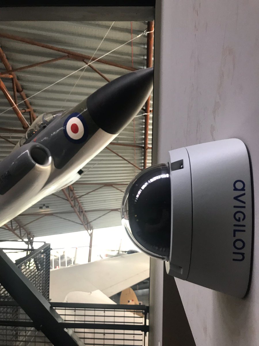 TSSL_HDCCTV's tweet photo. Another nice @Avigilon installation at RAF Cosford Museum expert kit installed by expert engineers https://t.co/64hLj7iRp7