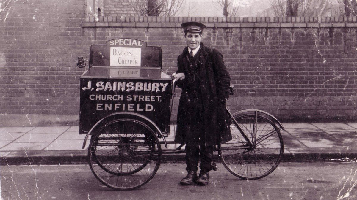 Groceries delivered on a bicycle - history goes the full circle! 🚲🥑

Sainsbury's launches electric bike delivery in London  road.cc/content/news/2… #foodtech
