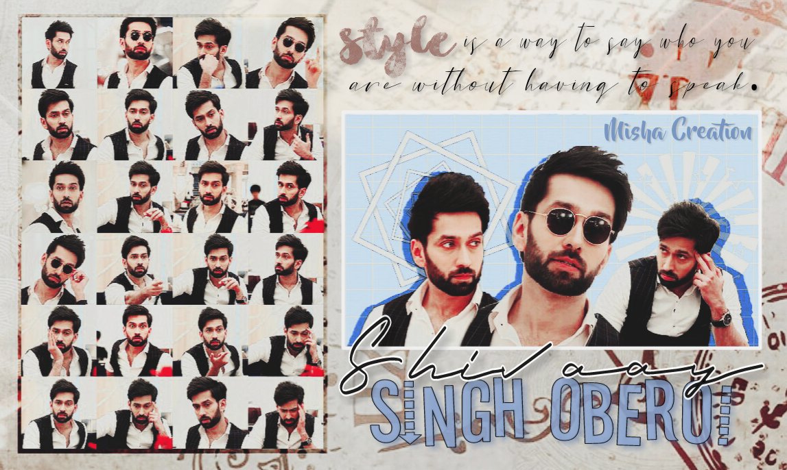 "Style is a way to say who you are without having to speak" Shivaay Singh Oberoi  #SSOEdits  #Ishqbaaaz