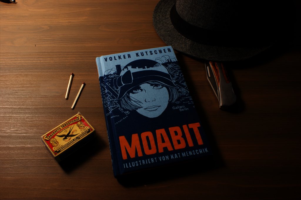 BuchPerspektive's tweet photo. Moabit – Volker Kutscher &amp; Kat Menschik https://t.co/ov2UH8f1Vx https://t.co/BzzoaN5Ljv