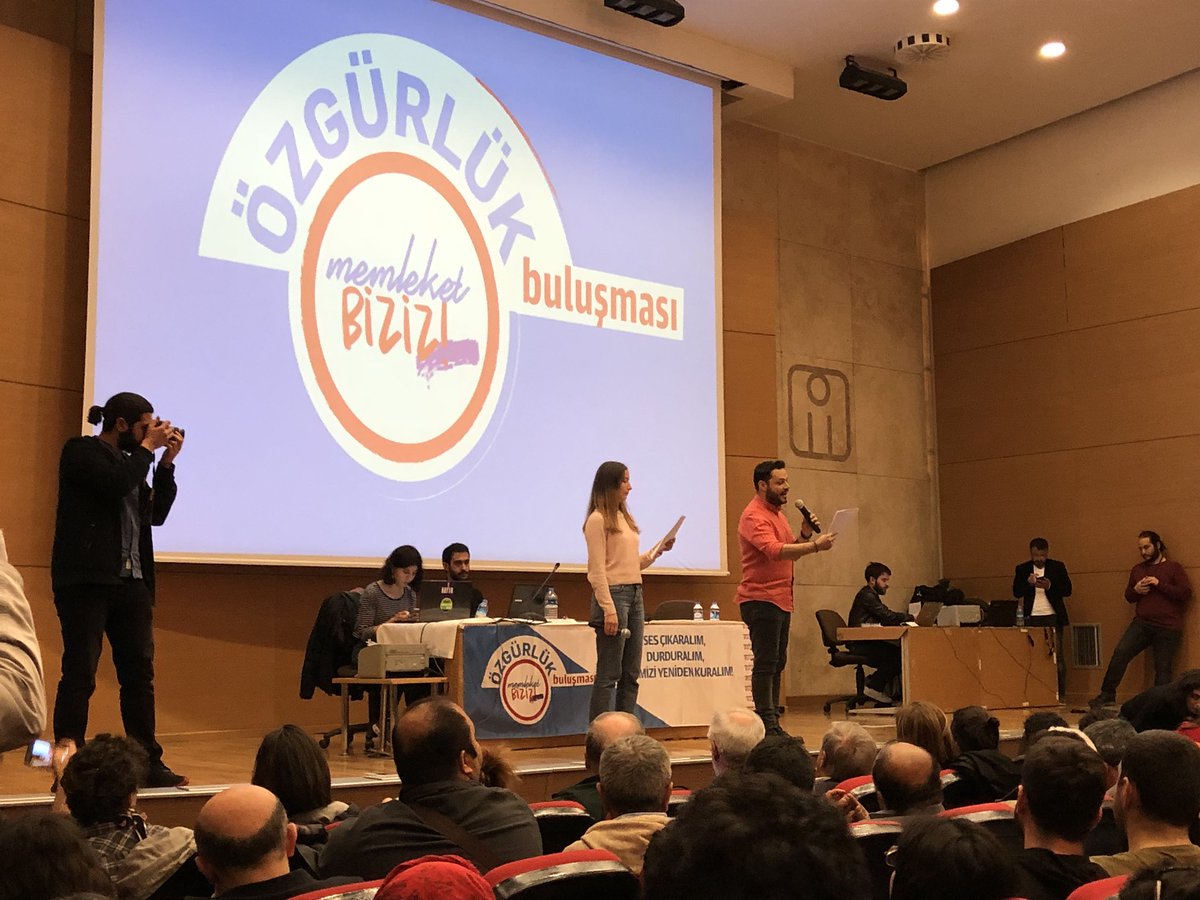 dib_ankara's tweet photo. “Özgürlük sen neredeysen orada” diyenler! Memleket biziz diyenler! Ankara’da #ÖzgürlükBuluşması’nda bir arada! https://t.co/BRu1sS4FTv