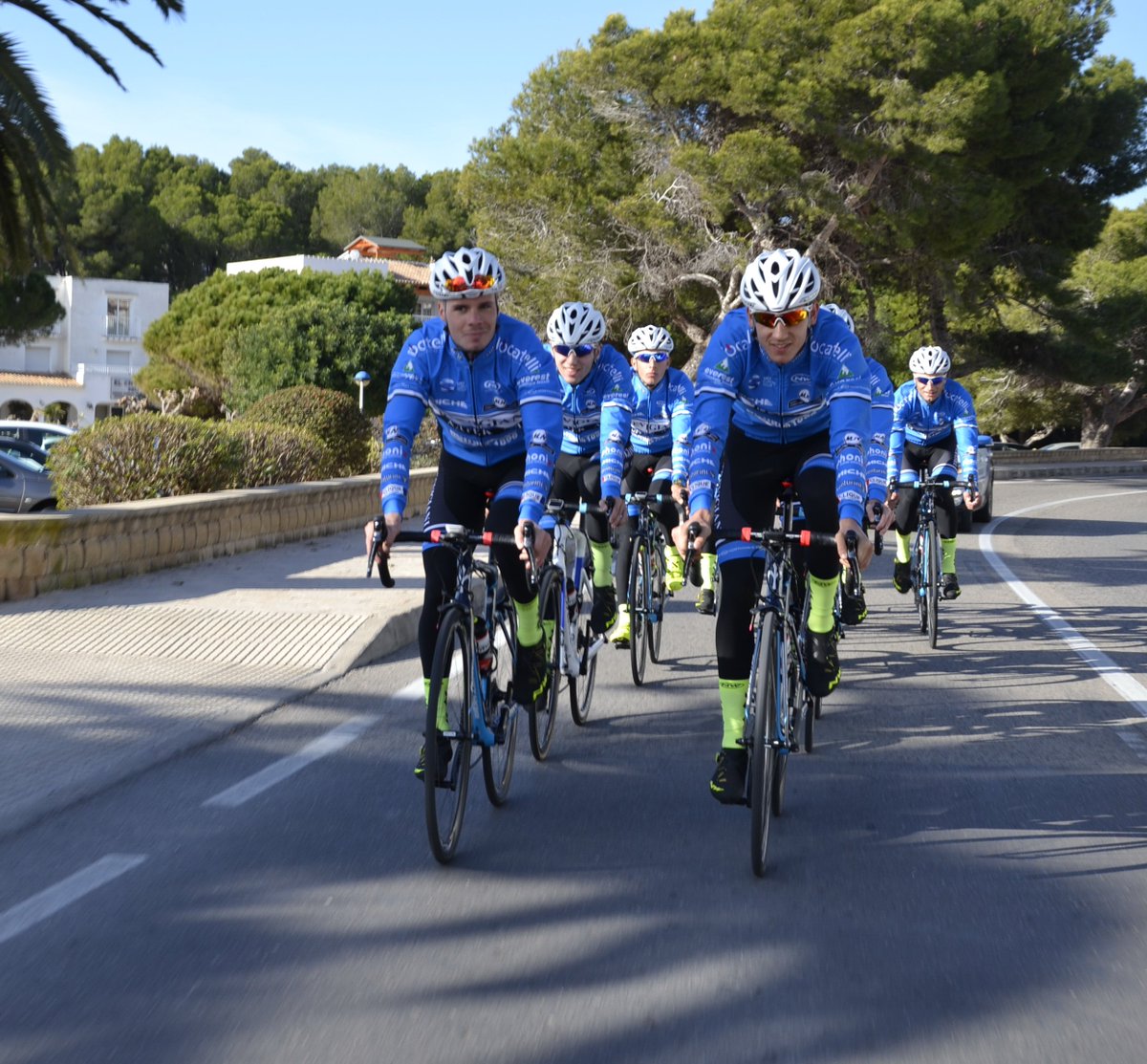 TeamTrevigiani's tweet photo. Oggi, oltre che nella tappa conclusiva del #TourofMersin, siamo in gara al Trofeo Città di #SanVendemiano con Alessandro #Fedeli, Floryan #Arnoult, Adrian #Vargas e Fabio #Mazzucco. #TrevigianiPhonix https://t.co/0dK1l57e2K