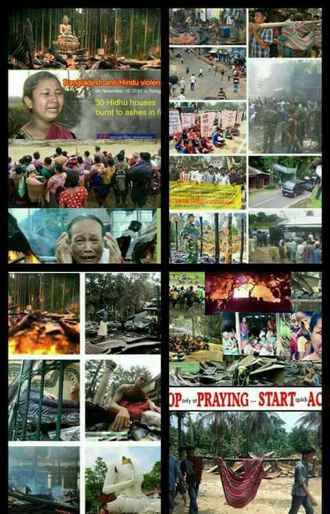 mon_carai's tweet photo. @OnlineRajan__ @DrMerle "numerous": 
understatement of the millennium.
These thugs drive "innocent" civilians to join them in massacring native Rakhines, Hindus, &amp; many other minorities to clear a corridor for #Rohingya #Islamic State.
They won't hesitate to kill, and then play the most pitiful victims. https://t.co/aPMq1QmYXV