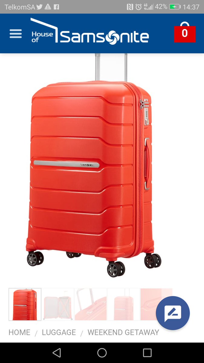 denise_tf's tweet photo. @WhatwhenwhereSA @HouseofSamSA #samsonitesa #HouseOfSamsonite I would love the red, I am going on my first out of SA trip to Mauritius and this would be just what I need, tagging my BFF @raggie_786 https://t.co/XNAubQnTKh