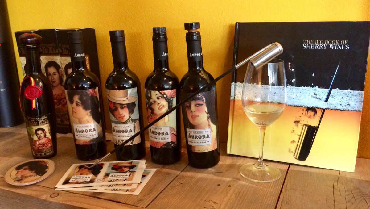 spanjetotaal's tweet photo. #sherrysunday #sherrylover #sherry #sherrywines #Aurora #LaKika @BodegasYuste https://t.co/eU2v8ga9me