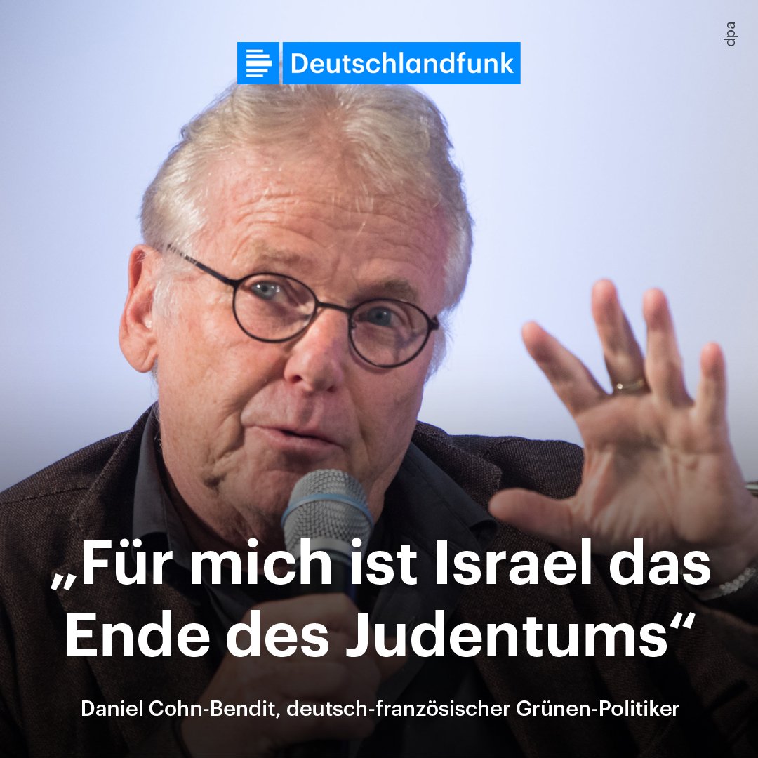 Deutschlandfunk (@dlf) on Twitter photo .<a href="/danycohnbendit/">Daniel Cohn-Bendit</a> erklärt, warum er Jude in Frankreich, Deutschland und den USA sein könne - aber nicht in Israel
➡ Dlf.de/412397 .<a href="/danycohnbendit/">Daniel Cohn-Bendit</a> erklärt, warum er Jude in Frankreich, Deutschland und den USA sein könne - aber nicht in Israel
➡ Dlf.de/412397