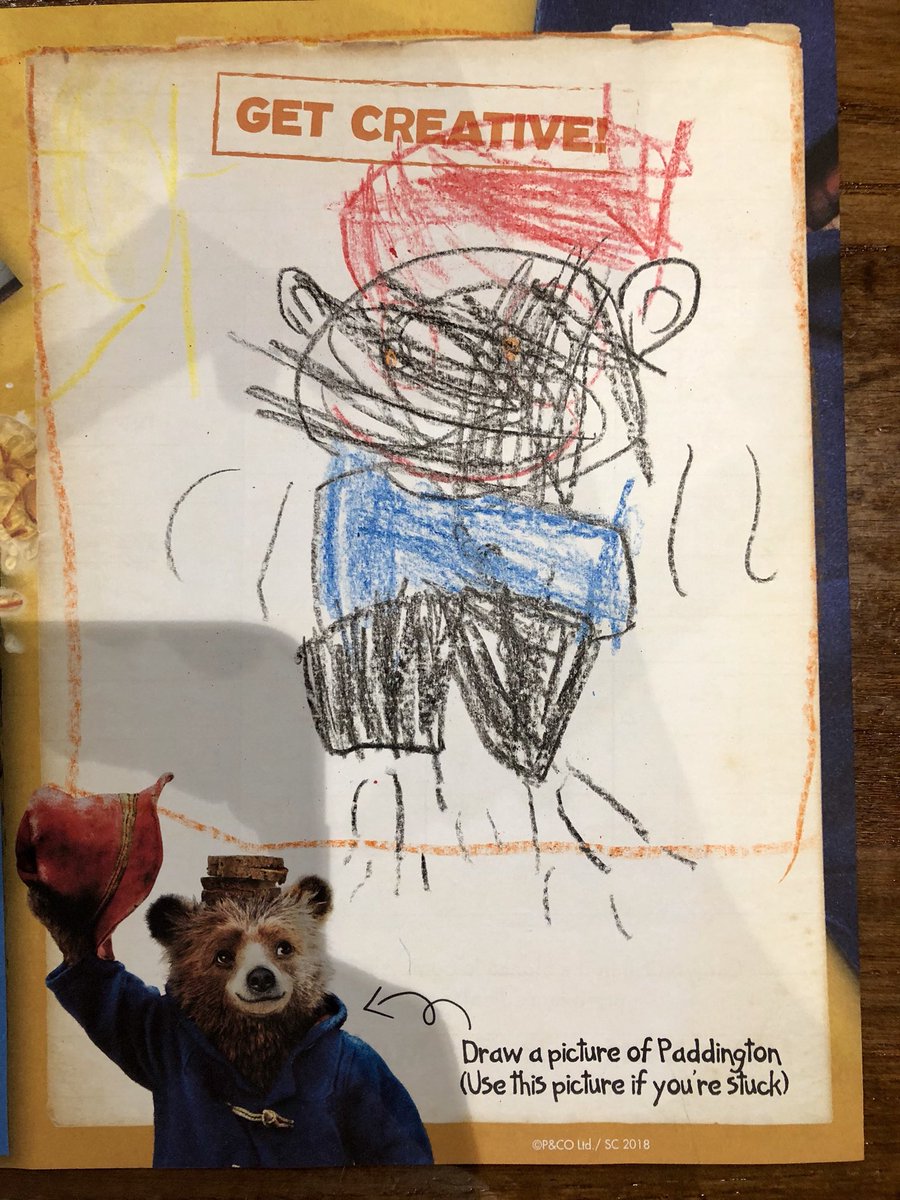 BigmanSim's tweet image. Amelia Age 4,  done in-between having her fill at Bella Italia Touchwood, Solihull!  #BellaPaddington2 @Big_Bella