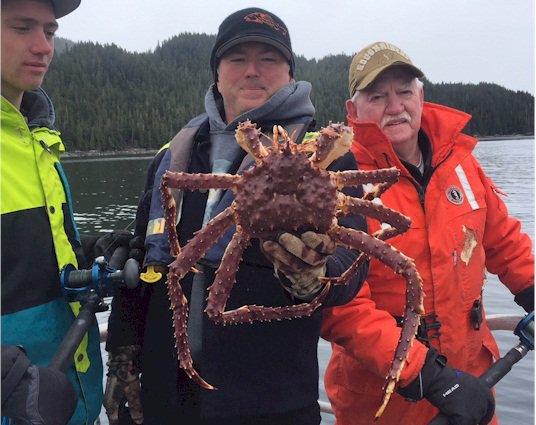 Good time of year for King of Crab, and the fresh taste is mouth watering. 
kitimatlodge.com/booking
