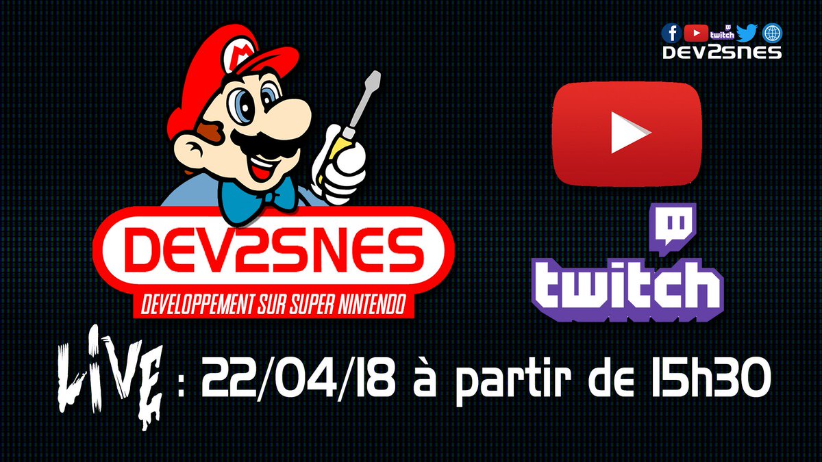 Dev2SNES tweet picture