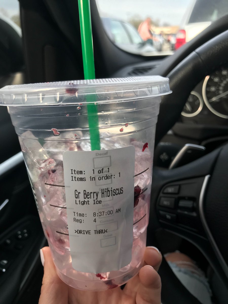 Easy_E25's tweet photo. You call this light ice @Starbucks 
Glad I paid $4 for a couple sips and a cup of ice. https://t.co/7dKd3fmA7i